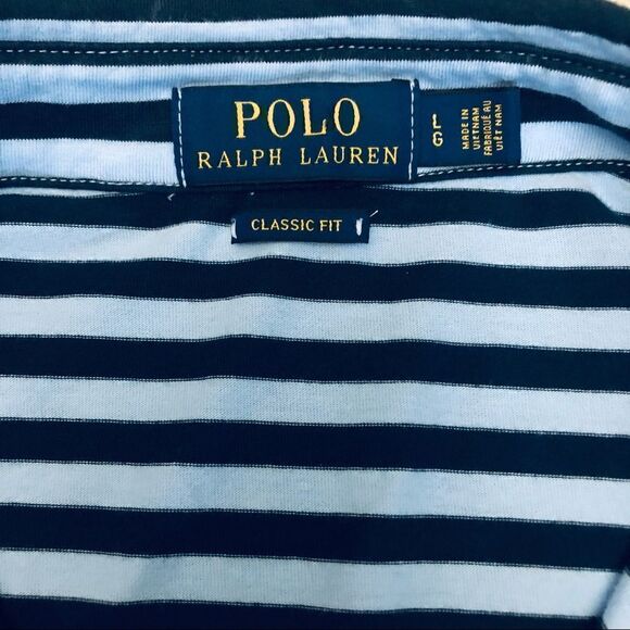 Polo Ralph Lauren Classic Fit Short Sleeve  Stripes Printed Shirt - Picture 5 of 7